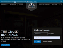 Tablet Screenshot of lobazzini.com